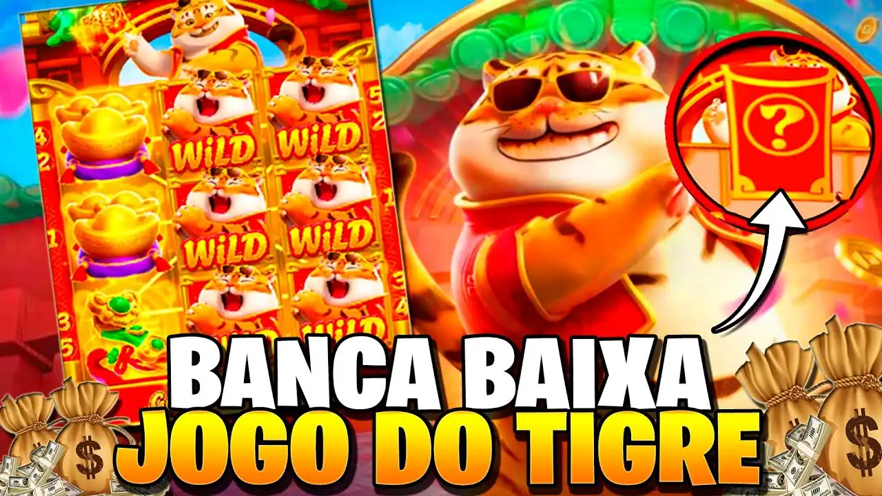 Símbolos Fortune Tiger 1d - Tigre Dourado e Wild Symbols